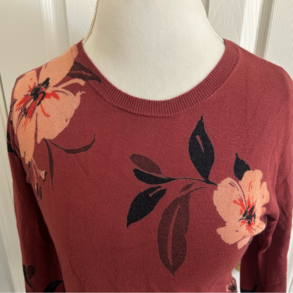 Daniel Rainn Brown and Black Crew Neck Sweater - Picture 2 of 5